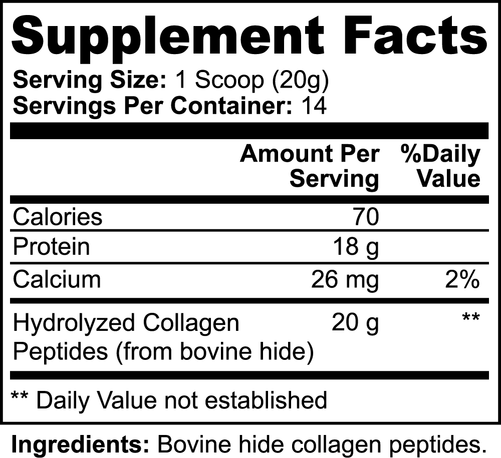 OBEASY™ Grass-Fed Hydrolyzed Collagen Peptides