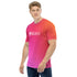 Vibrant Virtuoso: Men's All Over Color Tee