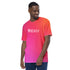 Vibrant Virtuoso: Men's All Over Color Tee