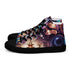 Mystical Majestic: Men's High Top Canvas Genie Shoes