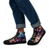 Mystical Majestic: Men's High Top Canvas Genie Shoes