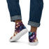 Mystical Majestic: Men's High Top Canvas Genie Shoes