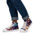 Mystical Majestic: Men's High Top Canvas Genie Shoes