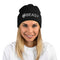 Pom-Pom Panache: Unisex Embroidered Beanie