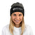 Pom-Pom Panache: Unisex Embroidered Beanie