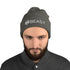 Pom-Pom Panache: Unisex Embroidered Beanie