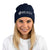 Pom-Pom Panache: Unisex Embroidered Beanie