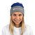 Pom-Pom Panache: Unisex Embroidered Beanie