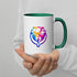Chromatic Charm Cup: Mug with Color Inside