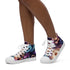 Enchanted Elevation: Women's High Top Canvas Genie Shoes