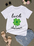 LUCK CHARMER Round Neck T-Shirt