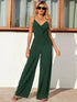 Cutout Spaghetti Strap Wide Leg Jumpsuit