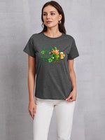 HAPPY ST. PATRICK'S DAY Round Neck T-Shirt